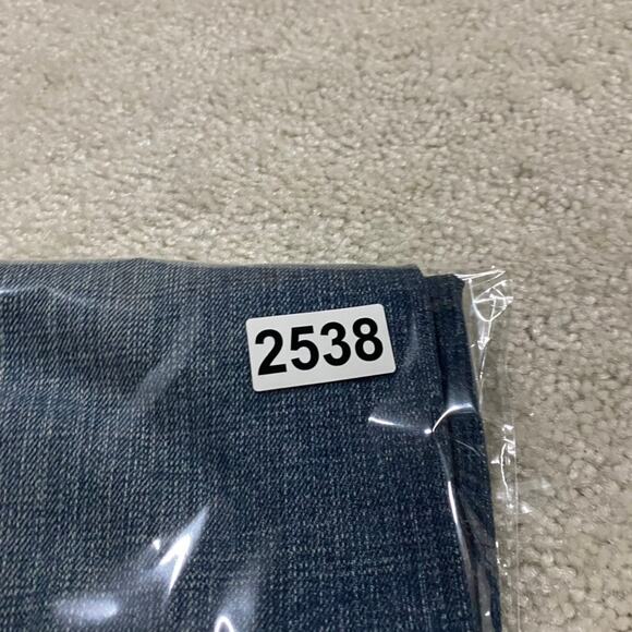 Y2K G Unit Jean Shorts Mens 42* Blue Baggy Streetwear Grunge 50 Cent Jorts Rap - Picture 12 of 12